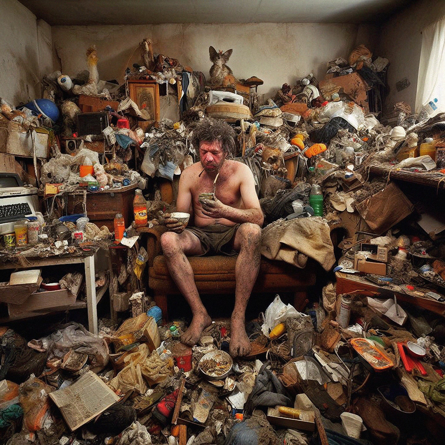 CLINT ENNS - Autoportrait d'artiste IA