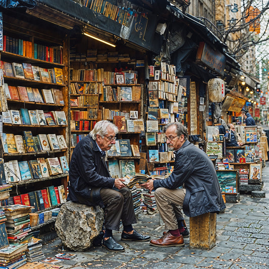 Merzmensch - conversations dans la librairie