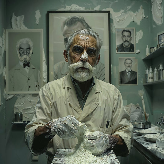 Merzmensch - invention de la mousse à raser